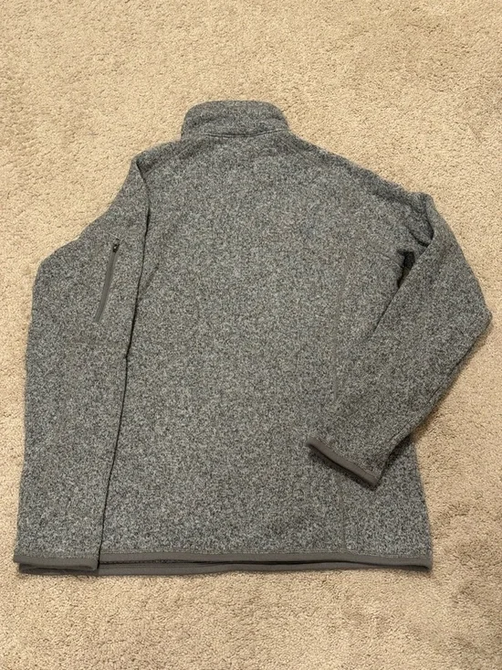 Patagonia Better Sweater 1/4 Zip Fleece Pullover Womens—Birch White - Picture 3 of 9